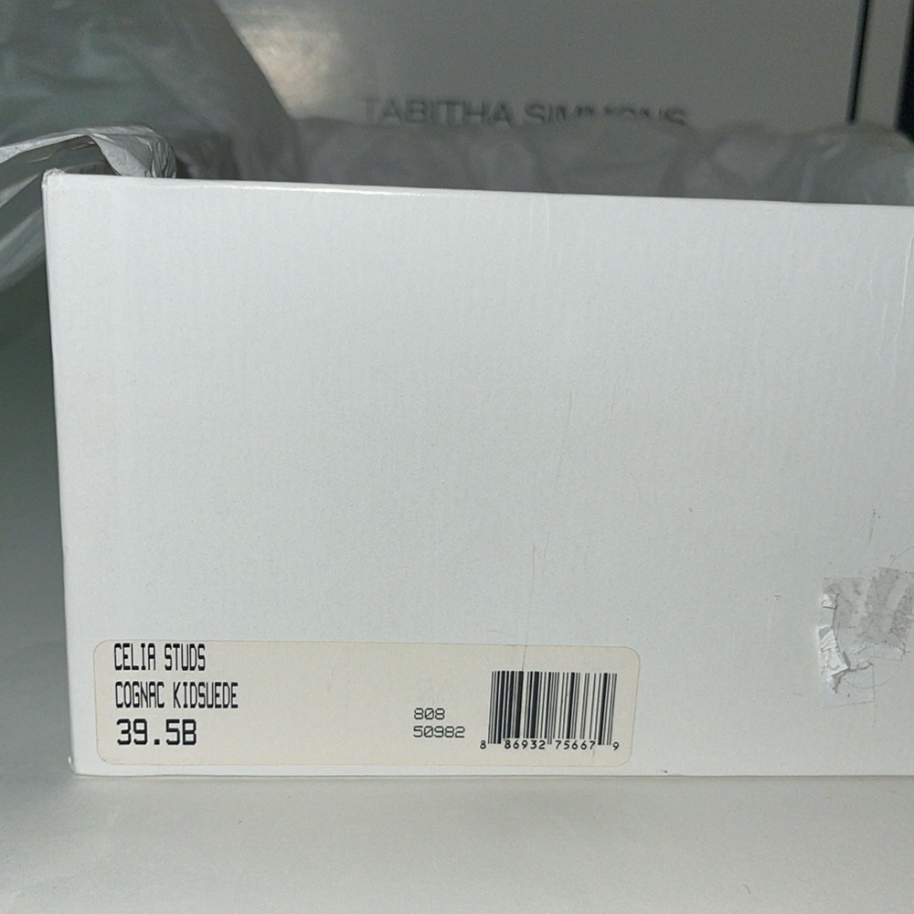 Tabitha Simmons Celia Brown Suede Sandals Studded Size 9 NIB - Picture 14 of 16